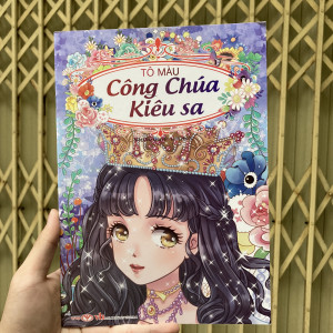 Tô màu công chúa Kiêu sa